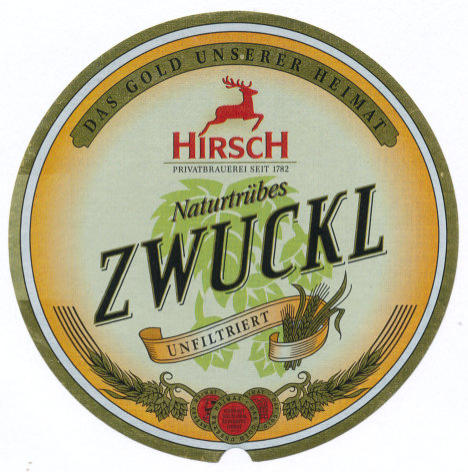 Hirsch Brauerei Honer in Wurmelingen    Bier Flasche  Pin  1782